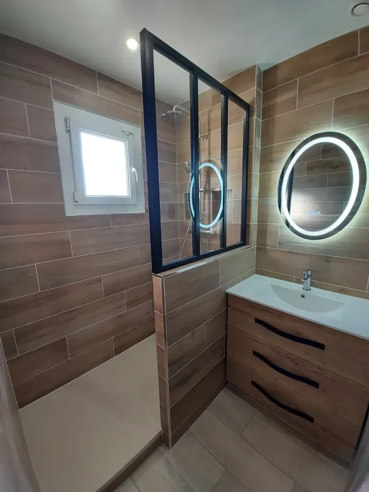 Rénovation salle de bain à Chaudon